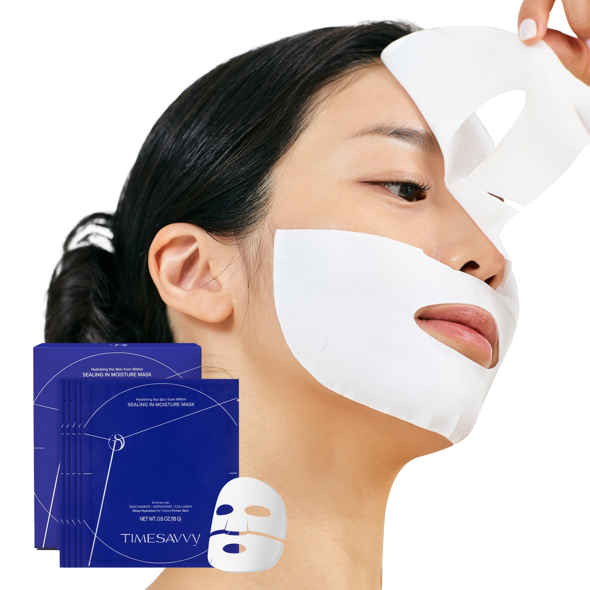Amazon.com : TIMESAVVY Sealing-in-Moisture Mask | No-Slip, No-Drip